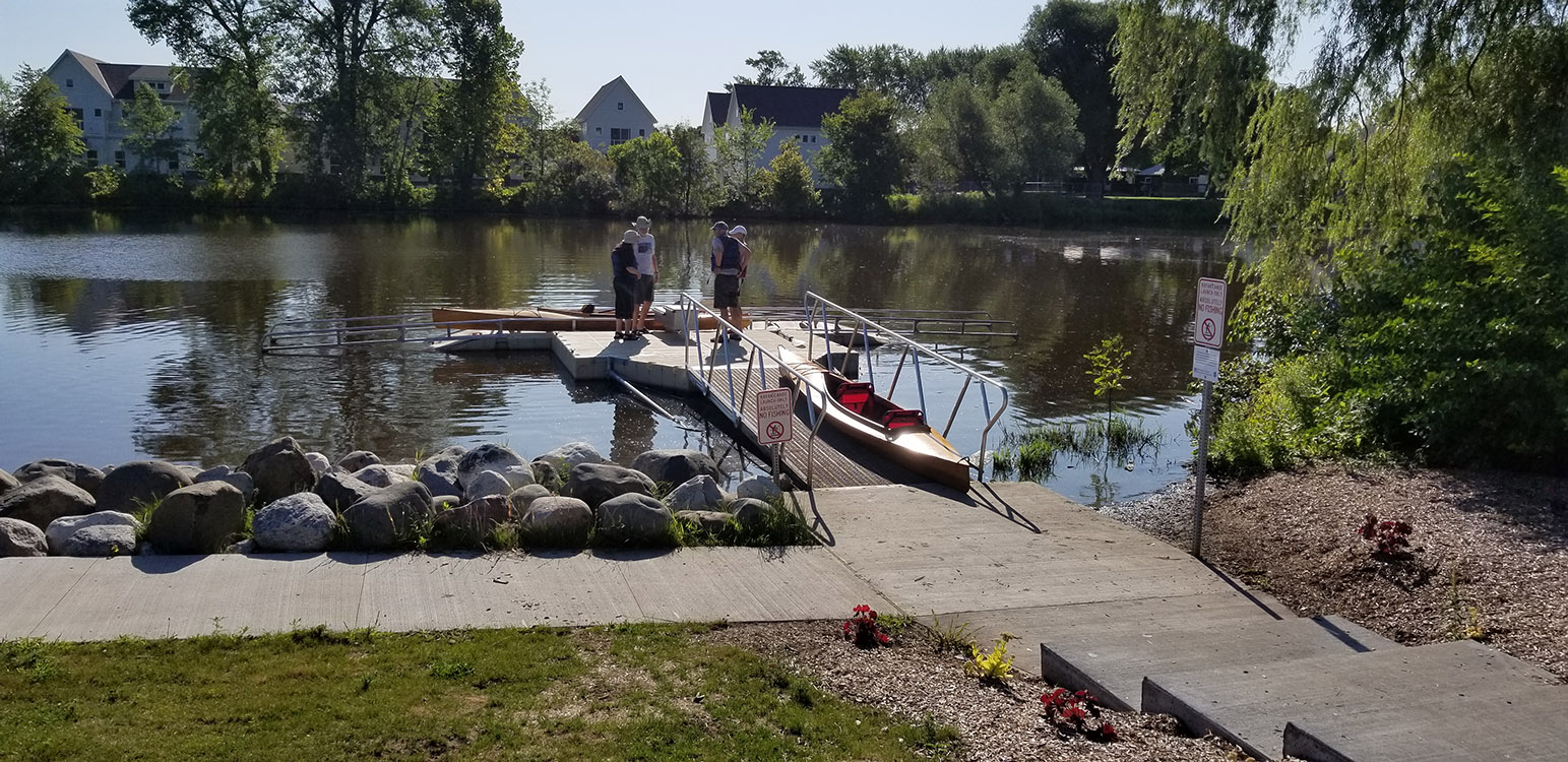 Kiwanis Park canoe launch finally a reality - Riverside Brookfield Landmark